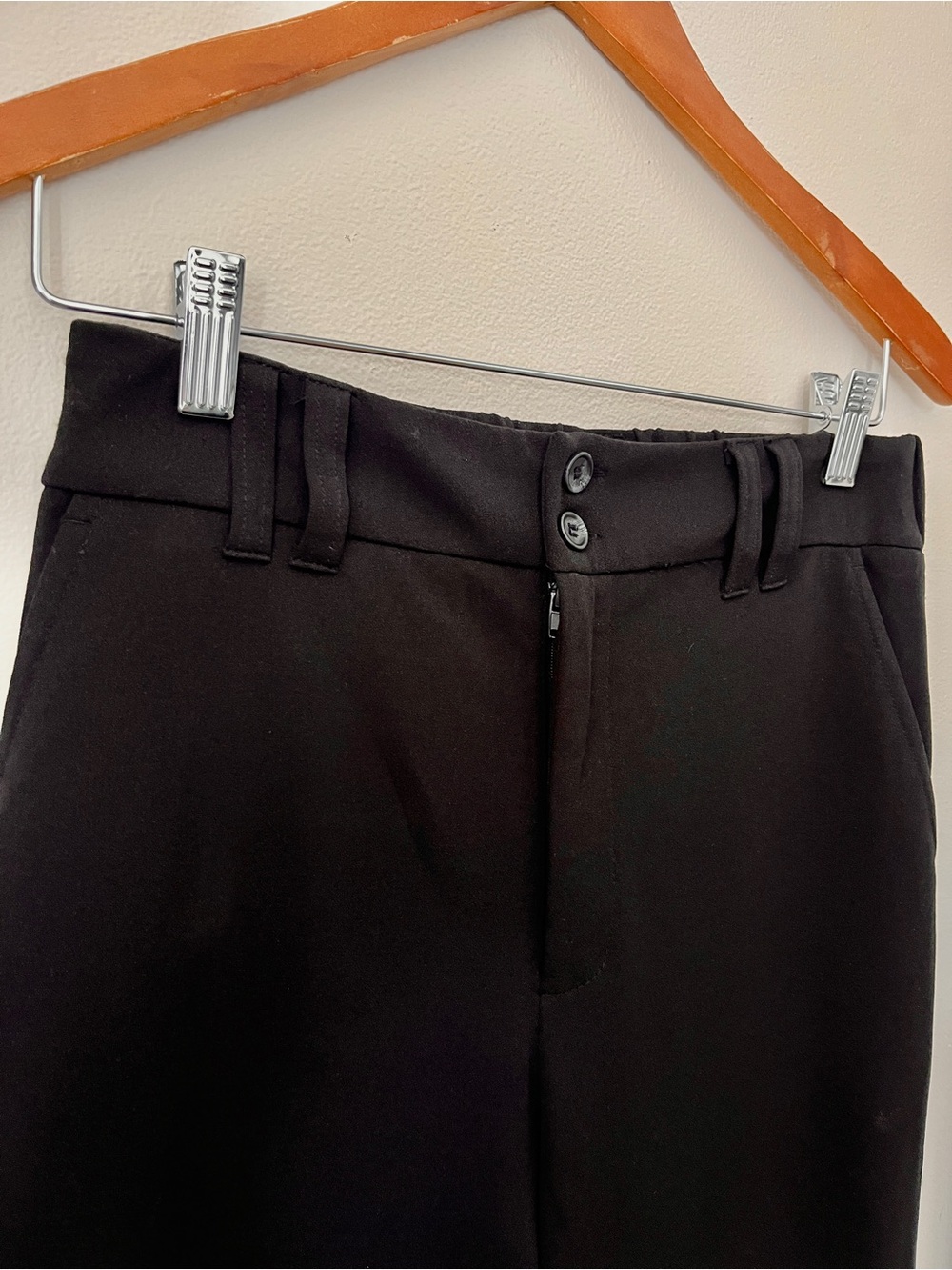Comfy OfficeCore Wide Leg Pants - Size M - Stretch Flowy High Rise Career Casual